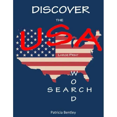 Discover the USA: Large Print Word Search