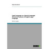 Legal Language as a Special Language: Structural Features of English Legal Language