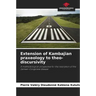 Extension of Kambajian praxeology to theo-discursivity