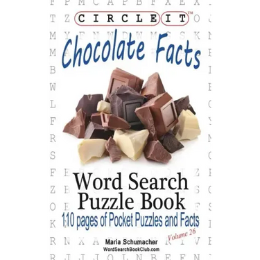 Circle It, Chocolate Facts, Word Search, Puzzle Book