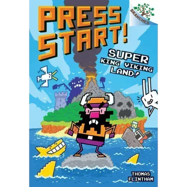 Super King Viking Land!: A Branches Book (Press Start! #13)