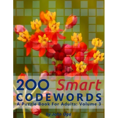 200 Smart Codewords: A Puzzle Book For Adults: Volume 3