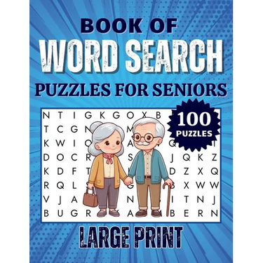 Book of Word Search Puzzles for Seniors