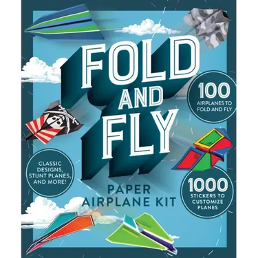 Fold and Fly Paper Airplane Kit