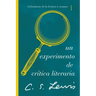 Un experimento de crítica literaria Softcover Experiment in Criticism