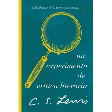 Un experimento de crítica literaria Softcover Experiment in Criticism