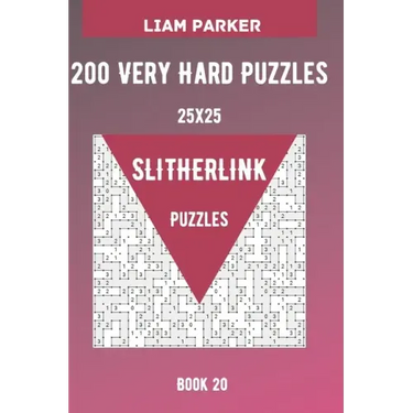 Slitherlink Puzzles - 200 Very Hard Puzzles 25x25 Book 20