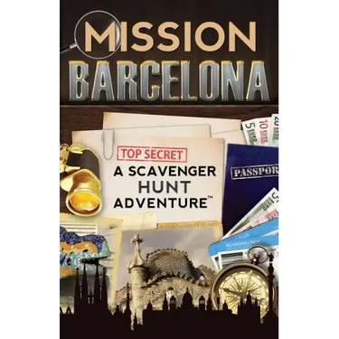 Mission Barcelona: A Scavenger Hunt Adventure: (Travel Book For Kids)