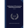 Publications Of The American Jewish Historical Society; Volume 11