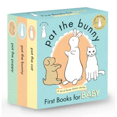 Pat the Bunny: First Books for Baby (Pat the Bunny): Pat the Bunny; Pat the Puppy; Pat the Cat