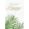Palm Sunday Bulletin: Cometh in the Name (Package of 100): Matthew 21:9 (Kjv)