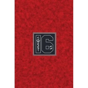 Sweet 16s: Hardcover Rap Notebook Journal For Rappers, Lyrics and Hip Hop Heads - 112 pages and 7x10 Songwritering Journal - Cool Red Book