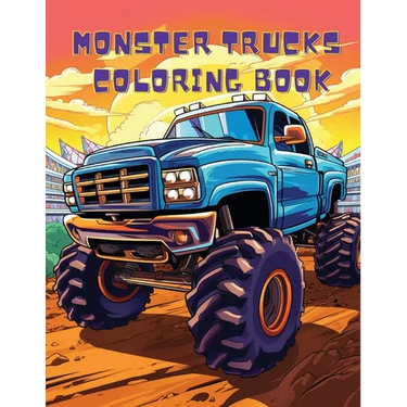 Monster Trucks Coloring Book