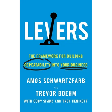 Levers: The Framework for Building Repeatability into Your Business