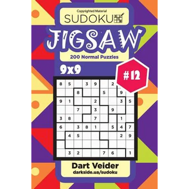 Sudoku Jigsaw - 200 Normal Puzzles 9x9 (Volume 12)