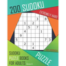 200 Sudoku Extremely Hard: Extremely Hard Sudoku Puzzle Books for Adults With Solutions