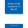 An analysis of Temple Commandery No. 2 of Albany, N.Y.