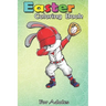 Easter Coloring Book For Adults: Dabbing Bunny Easter Day Baseball Catcher Cute Gift Men Boy An Adult Easter Coloring Book For Teens & Adults - Great