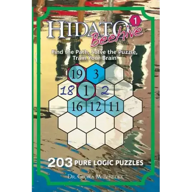 Hidato Beehive 1: 203 New Logic Puzzles