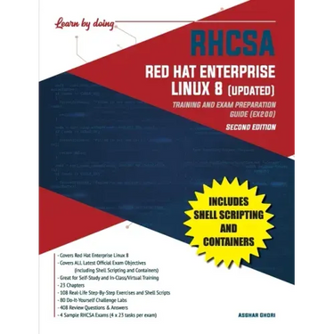 RHCSA Red Hat Enterprise Linux 8 (UPDATED): Training and Exam Preparation Guide (EX200), Second Edition