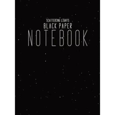 Black Paper Notebook Black Lined Paper: Hardcover Lined Notebook With Black Paper Sheet Pages, 8.5x11 Simple Minimalism Journal For Writing Paper