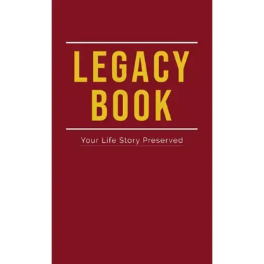 Legacy Book: Fill In Life Story Book Your Life Story Preserved