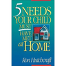 Five Needs Your Child Must Have Met at Home