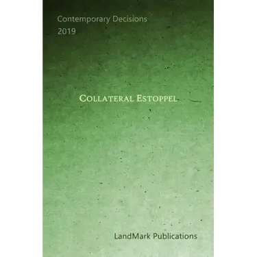 Collateral Estoppel
