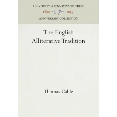 The English Alliterative Tradition