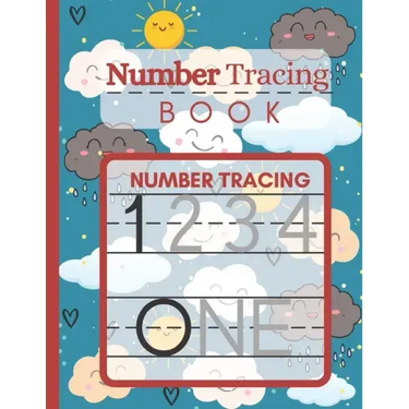 Number Tracing Book: Number Tracing Book for Preschoolers