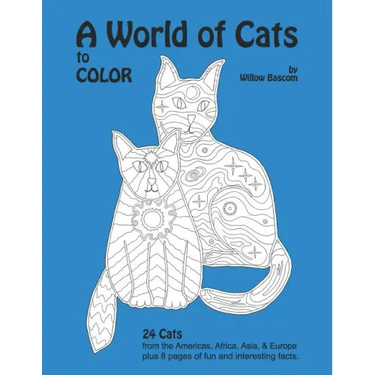 A World of Cats: to Color