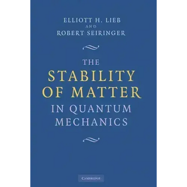 The Stability of Matter in Quantum Mechanics