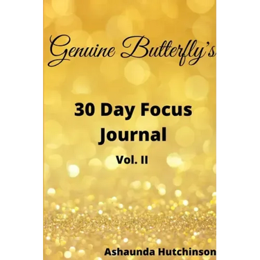 Genuine Butterfly 30 Day Focus Journal