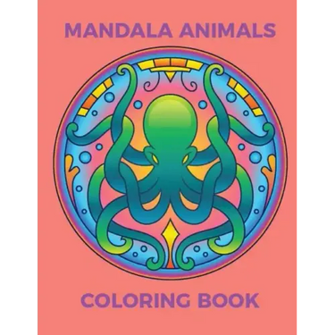 Mandala Animals Coloring Book