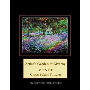 Artist's Garden at Giverny: Monet cross stitch pattern