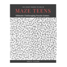 Maze Teens: Ultimate Challenging Puzzle Games Book, 100 Crazy Mazes to Solve, Large Print