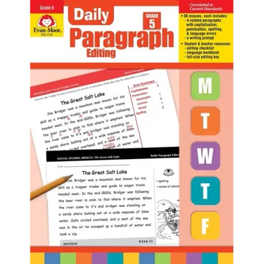 Daily Paragraph Editing, Grade 5 Teacher Edition