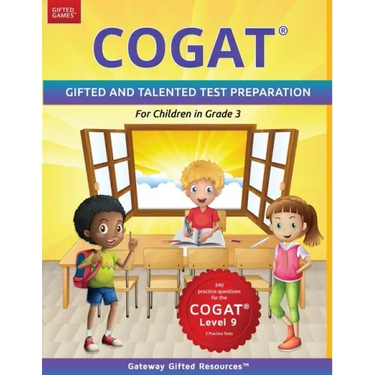 COGAT Test Prep Grade 3 Level 9: Gifted and Talented Test Preparation Book - Practice Test/Workbook for Children in Third Grade