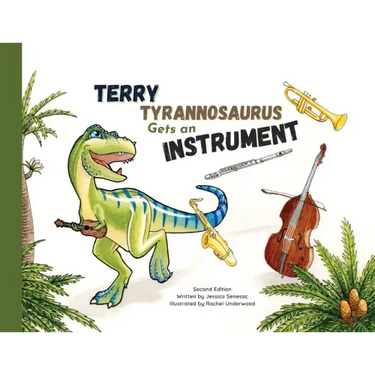 Terry Tyrannosaurus Gets an Instrument