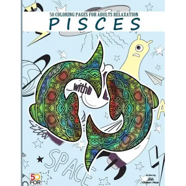 Pisces 50 Coloring Pages For Adults Relaxation