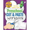 My First Scissor Skills Preschool Cut & Paste Workbook PLUS Coloring Ages 3 & Up: Fun Beginner Activity Book For Toddlers to Practice Cutting & Gluing