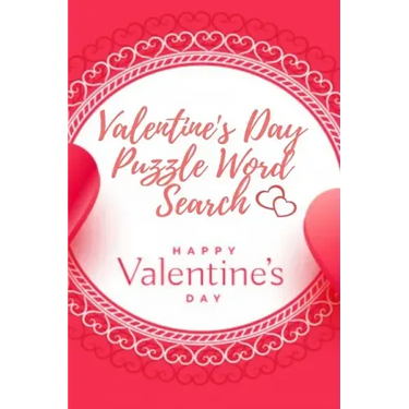 Valentine's Day Puzzle Word Search Happy Valentine's Day