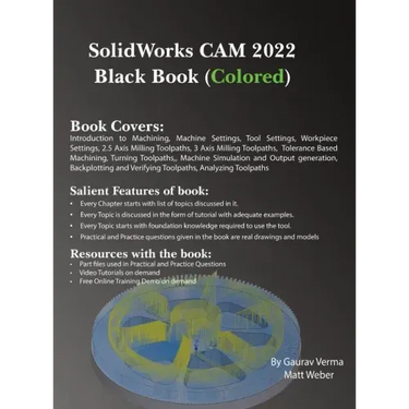 SolidWorks CAM 2022 Black Book (Colored)