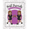 Best Friends Adult Coloring Book: Funny Best Friend Sayings and Quotes with Relaxing Patterns and Animals to Color