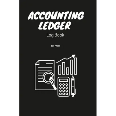 Accounting Ledger Book Simple Accounting Ledger for Bookkeeping Small Business Income Expense Account Recorder & Tracker logbook 120 Pages
