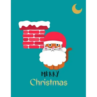 Merry Christmas: A beautiful coloring book with Christmas designs With 100 Pages