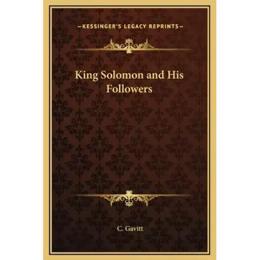 King Solomon and His Followers