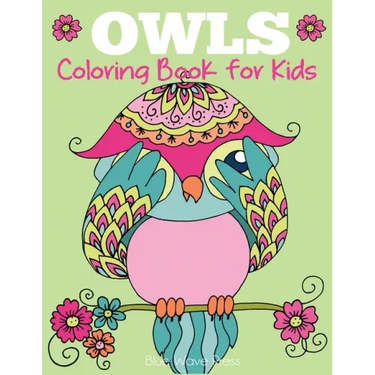 Owls Coloring Book for Kids