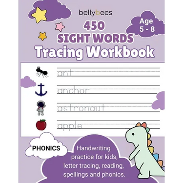 450 Sight Words Tracing Workbook