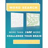 Word Search Puzzle Book for Adults: More Than 1600 Word Challenge Your Brain
